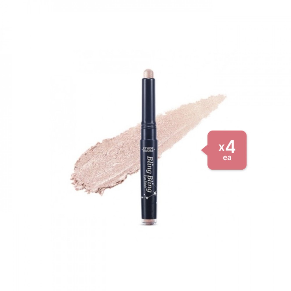 ETUDE - Bling Bling Eye Stick - No.15 Apricot Swan Star (4ea) Set
