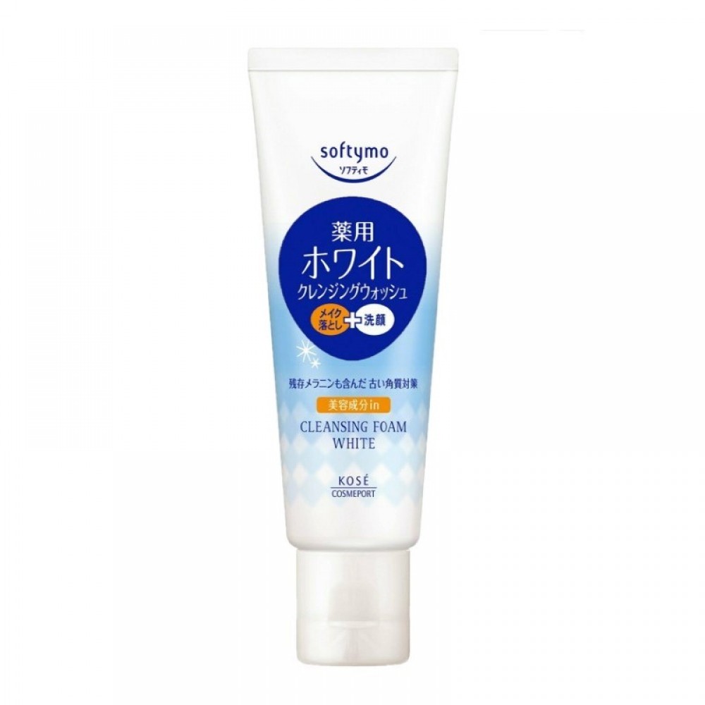 Kose - Softymo White Cleansing Foam - 190g