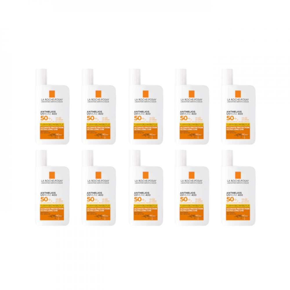 La Roche Posay Anthelios UVmune 400 Invisible Fluid SPF50+ - 50ml (10ea) set