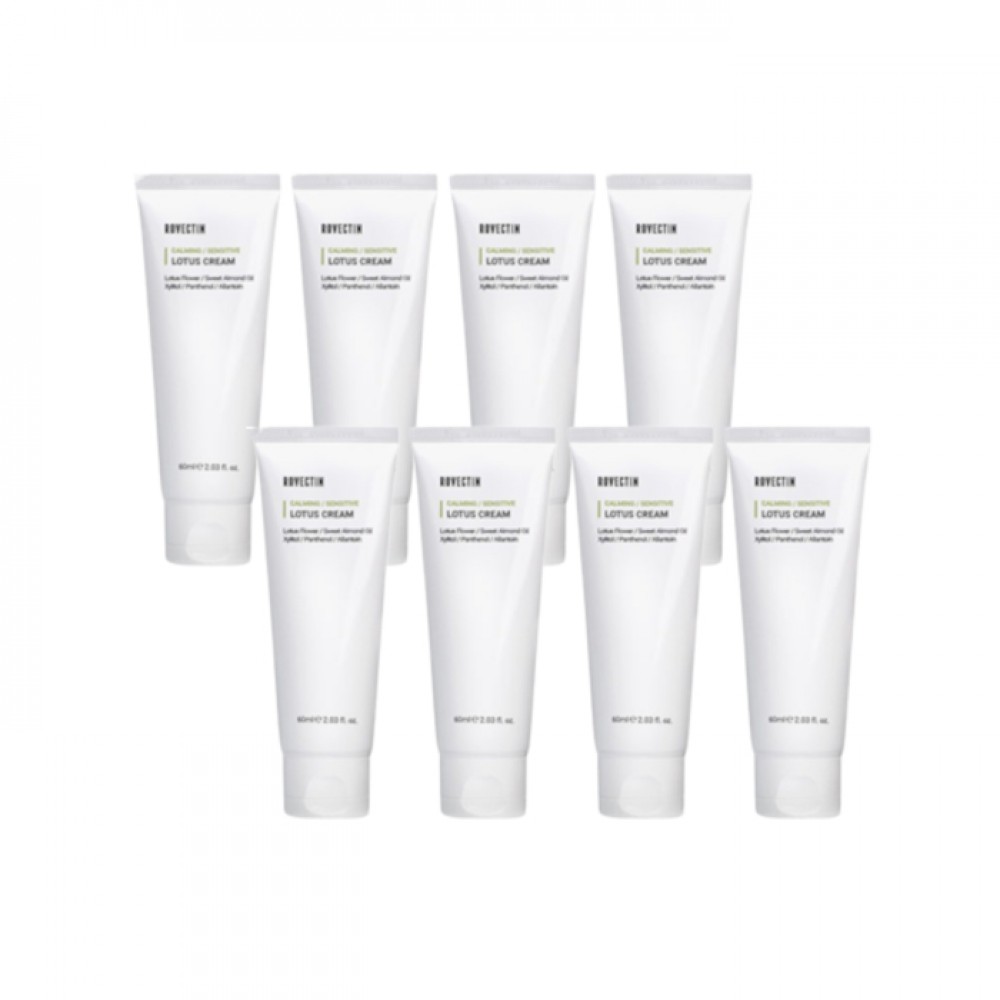 ROVECTIN - Calming Lotus Cream (New Version) - 60ml (8ea) Set