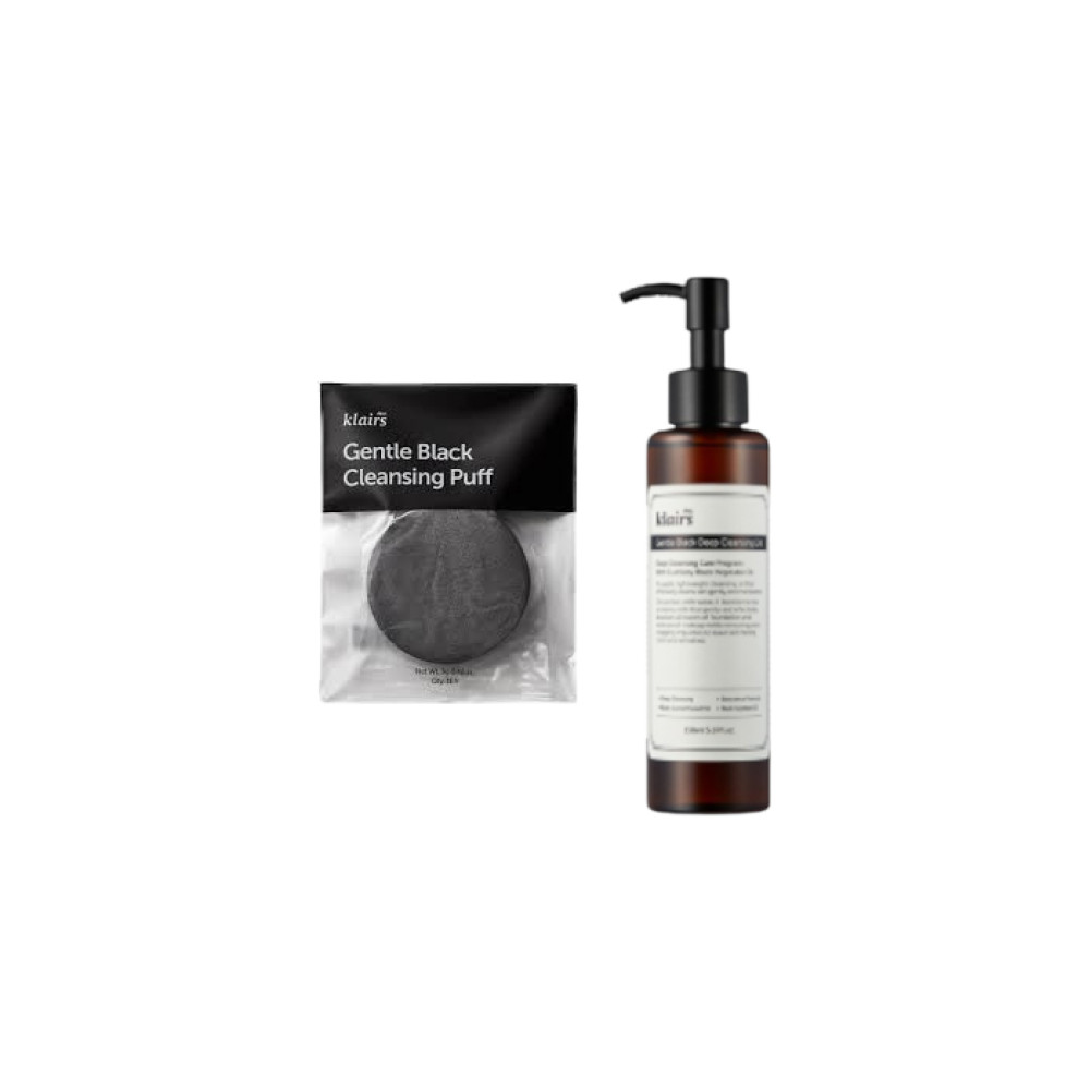 Dear, Klairs - Gentle Black Cleansing Set