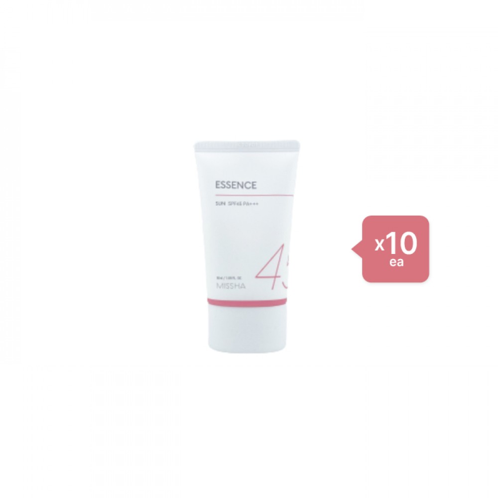 MISSHA All Around Safe Block Essence Sun SPF45 PA+++ - 50ml (10ea) Set