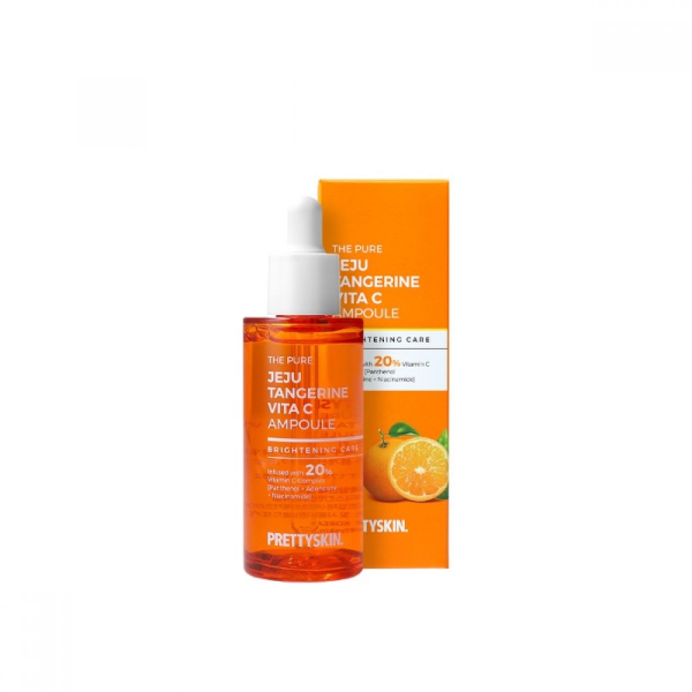 PRETTYSKIN - The Pure Jeju Tangerine Vita C Ampoule - 52ml