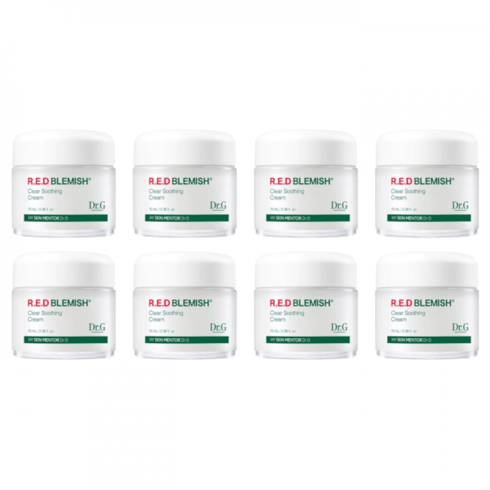 Dr.G - R.E.D Blemish Clear Soothing Cream - 70ML - 70ml - White (8ea) set (New)