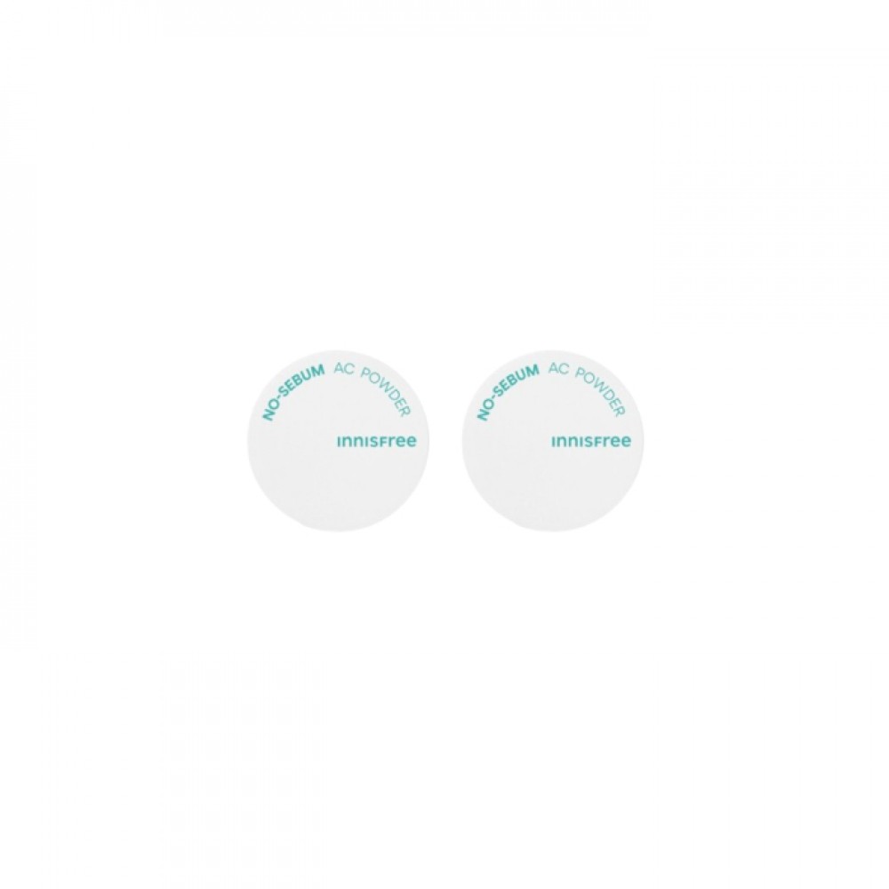 innisfree - No-Sebum AC Powder - 5g (2ea) Set