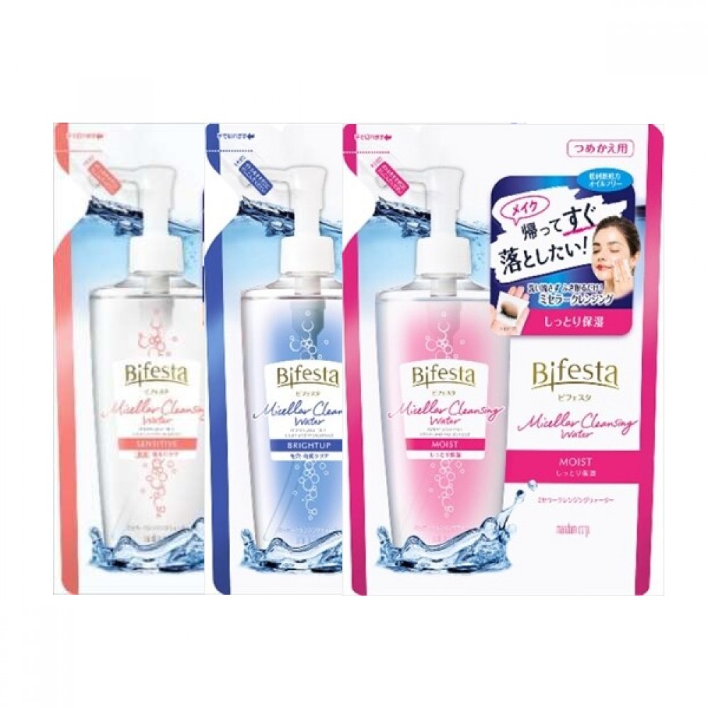 Mandom - Bifesta Micellar Cleansing Water Refill - 360ml