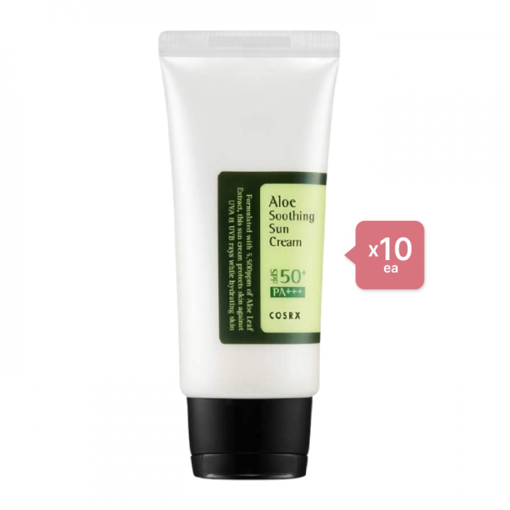 COSRX Aloe Soothing Sun Cream (10ea) Set