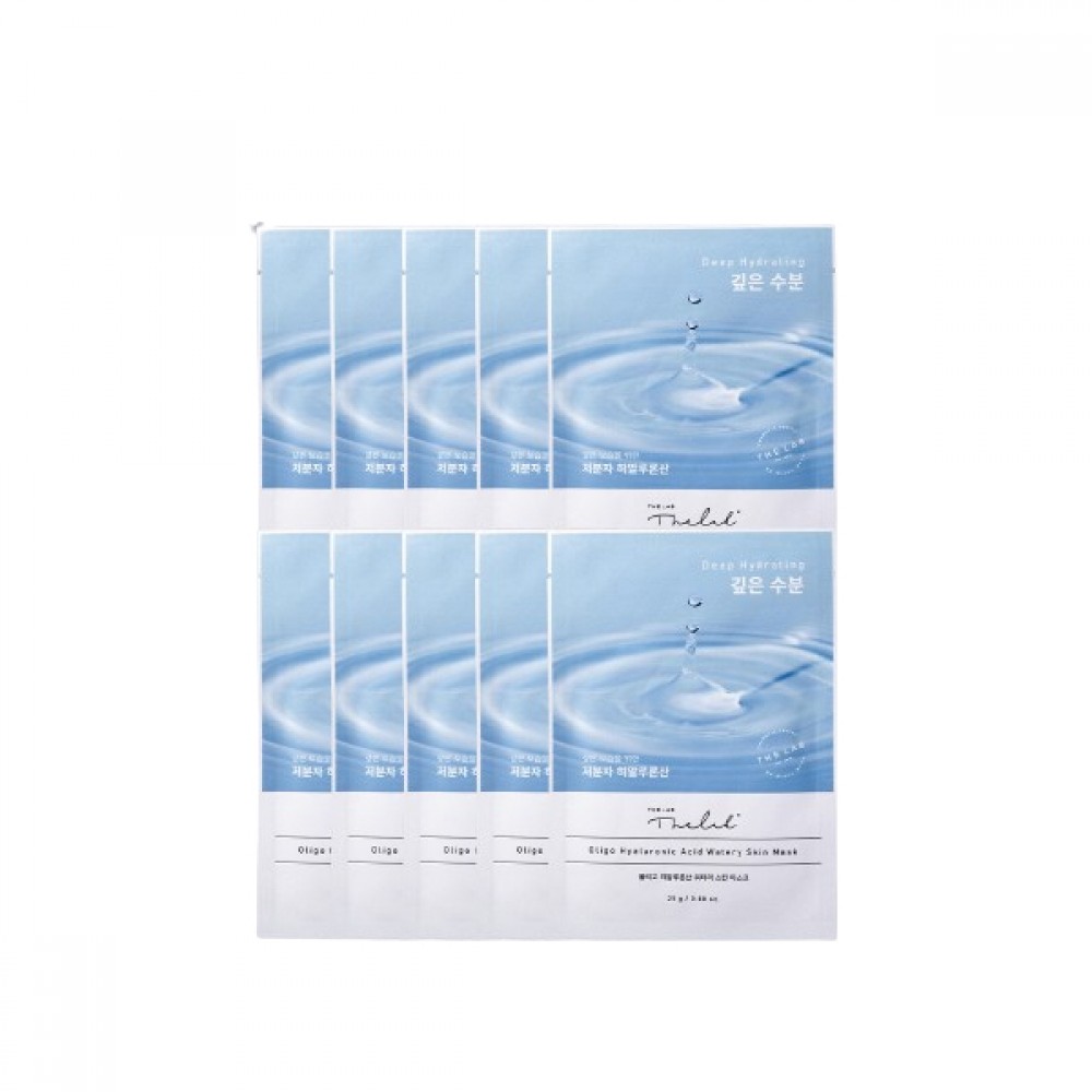 THE LAB by blanc doux - Oligo Hyaluronic Acid Watery Skin Mask - 25g x 10ea