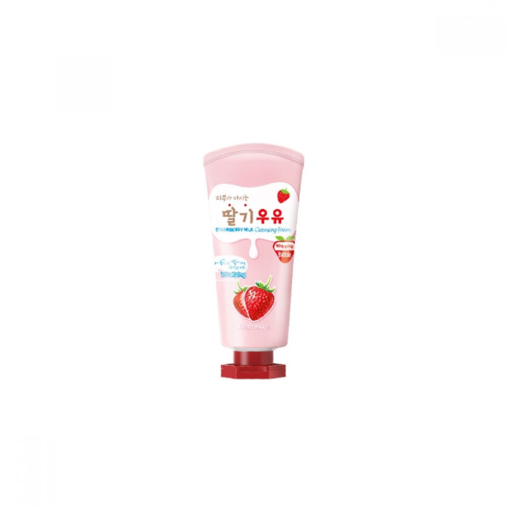 Kwailnara - Strawberry Milk Cleansing Foam - 120ml
