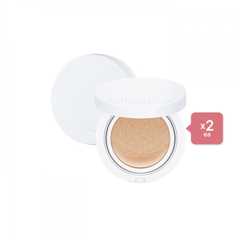 MISSHA Magic Cushion Moist Up - 15g - Medium Beige (2ea) Set