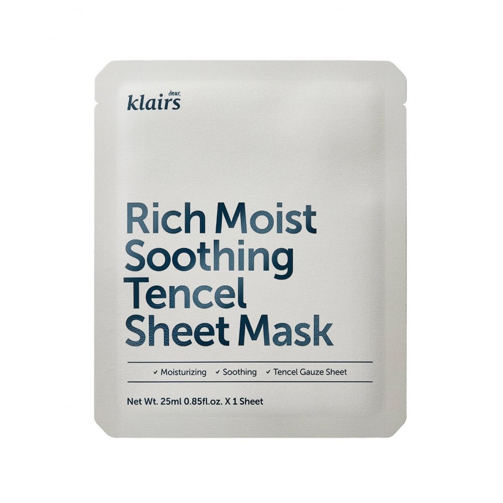 Dear, Klairs - Rich Moist Soothing Tencel Sheet Mask