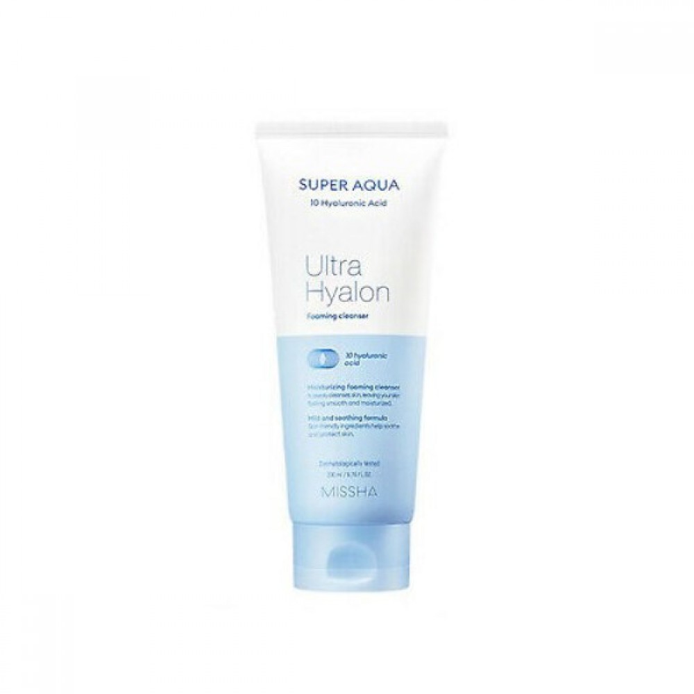 MISSHA - Super Aqua Ultra Hyalon Foaming Cleanser