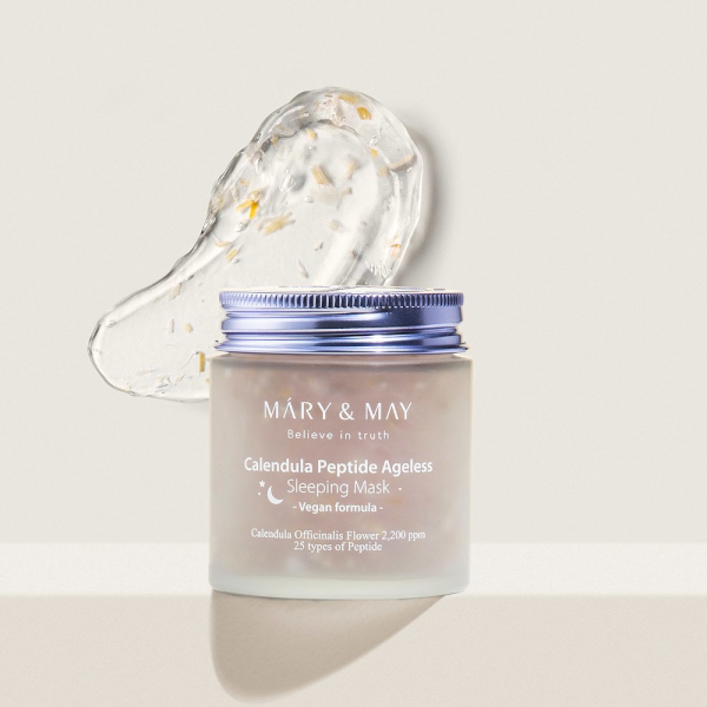 Mary&May - Calendula Peptide Ageless Sleeping Mask - 110g