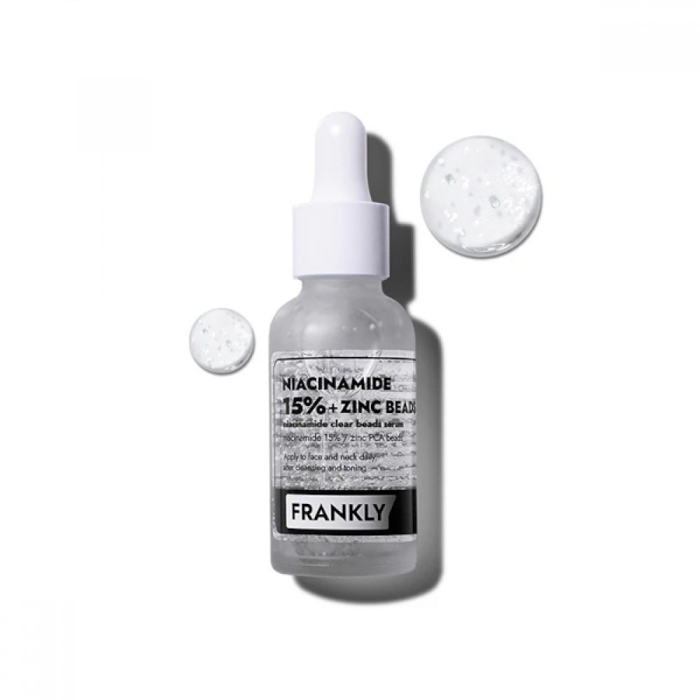 FRANKLY - Niacinamide 15% Zinc Beads Serum - 30ml
