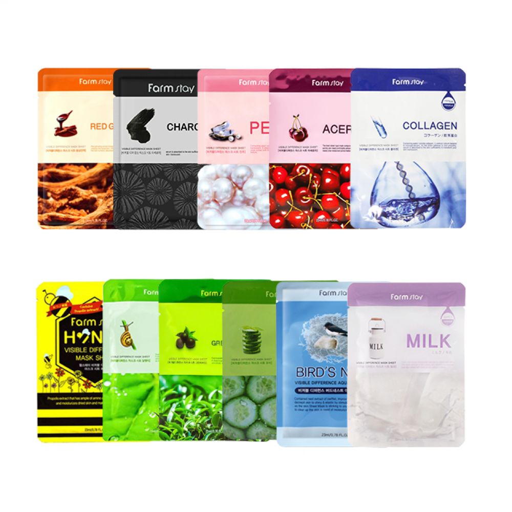 Farm Stay - Visible Difference Mask Sheet