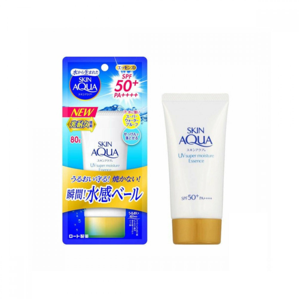 Rohto Mentholatum - Skin Aqua Super Moisture Essence Sunscreen SPF50+/PA++++ - 80g