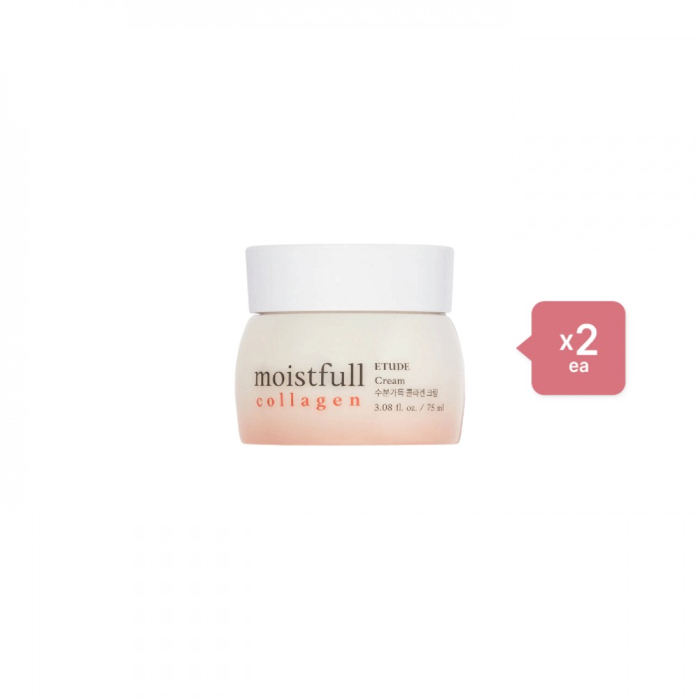 ETUDE - Moistfull Collagen Cream - 75ml (New Version) (2ea) Set