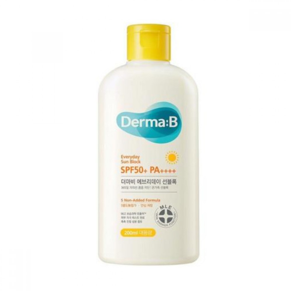 Derma:B - Everyday Sun Block SPF50+ PA++++ - 200ml