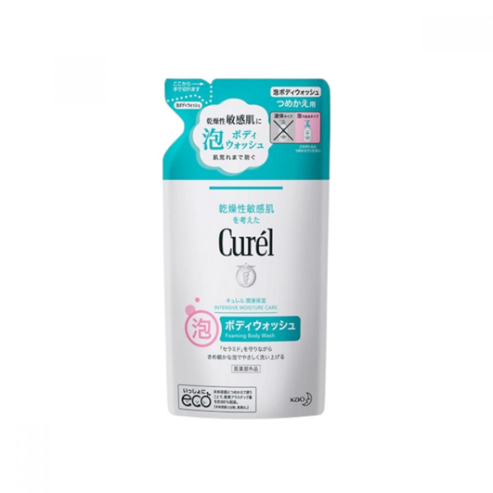 Kao - Curel Intensive Moisture Care Foaming Body Wash Refill - 380ml