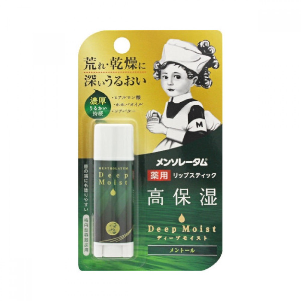 Rohto Mentholatum - Deep Moist Lip Balm - Menthol - 4.5g