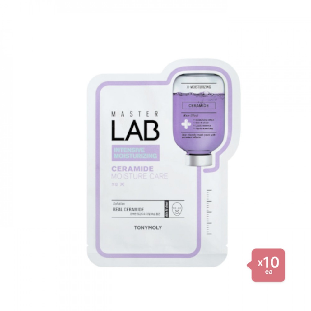 TONYMOLY - Master Lab Real Mask Sheet - Ceramide - 1pc (10ea) Set