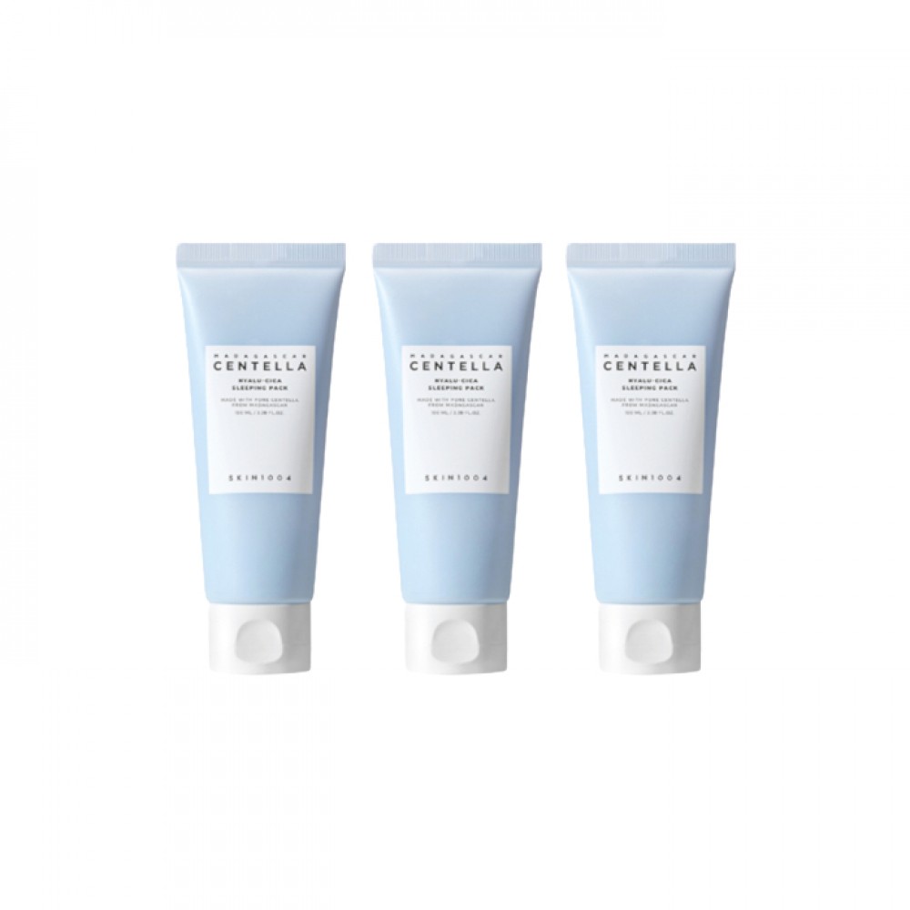 SKIN1004 - Madagascar Centella Hyalu-Cica Sleeping Pack - 100ml (3ea) Set