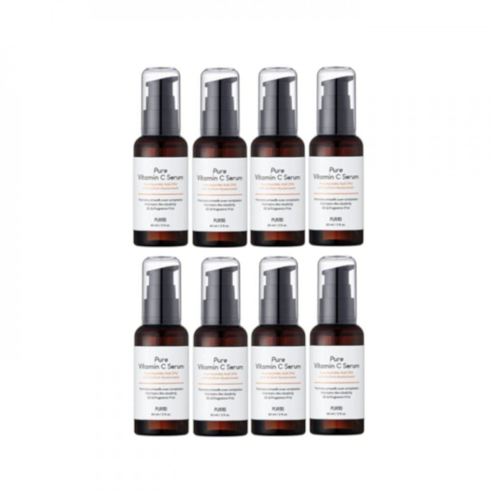 Purito SEOUL - Pure Vitamin C Serum (New) - 60ml (8ea) Set