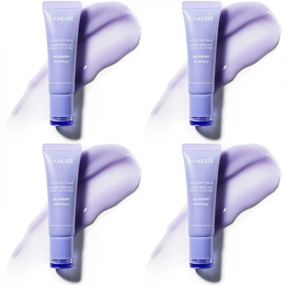 LANEIGE - Lip Glowy Balm - 10g - Blueberry (4ea)