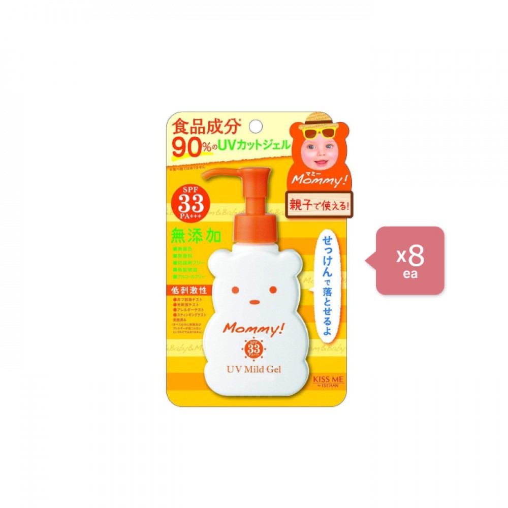 ISEHAN Kiss Me Mommy UV Mild Gel SPF33 PA+++ - 100ml (8ea) Set
