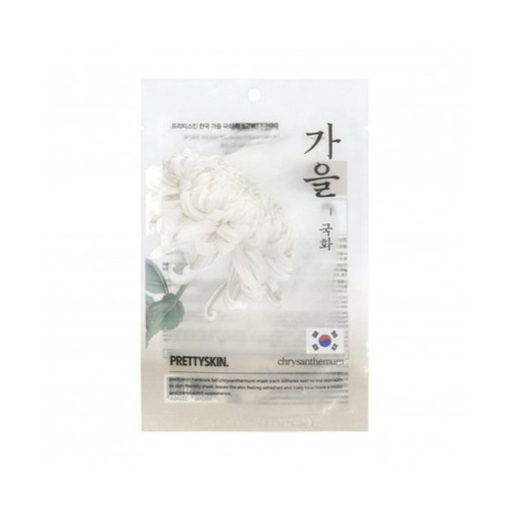 PRETTYSKIN - Hankook Fall Mask Pack - Chrysanthemum - 1pc