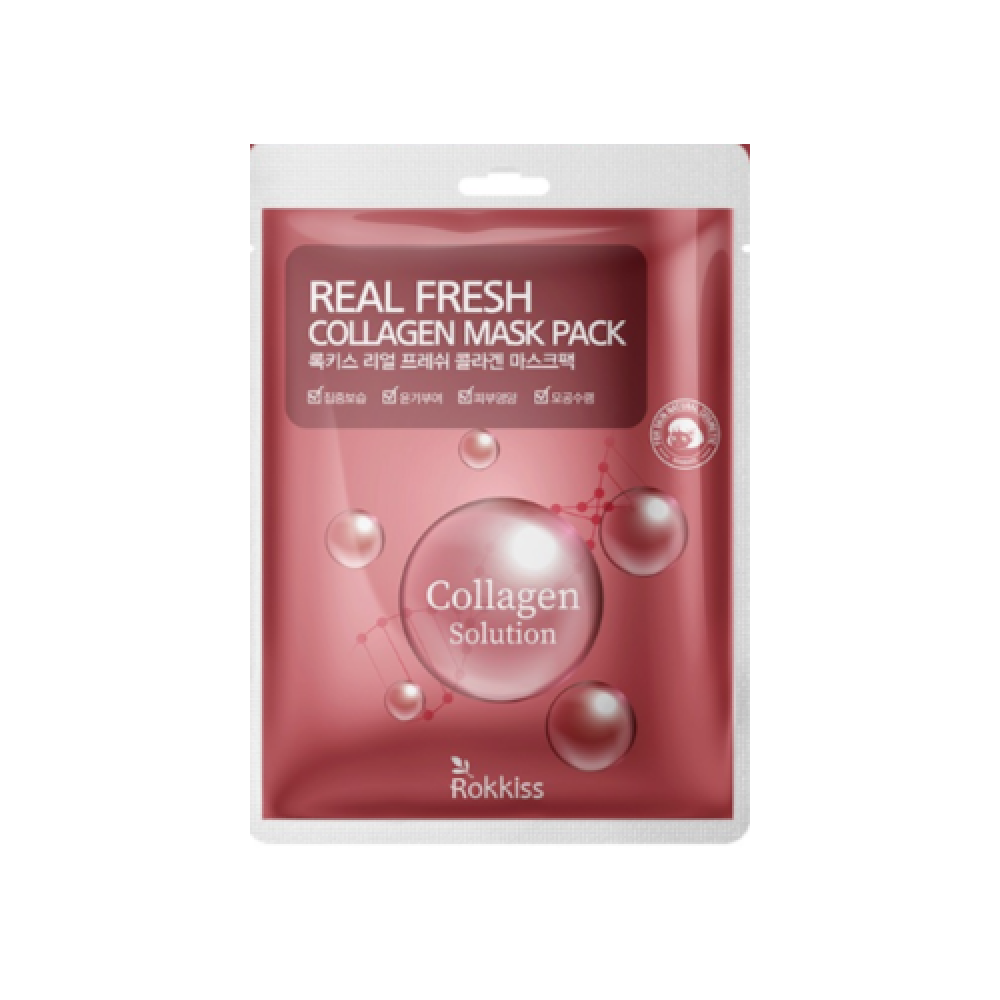 Rokkiss - Real Fresh Collagen Mask - 1pc