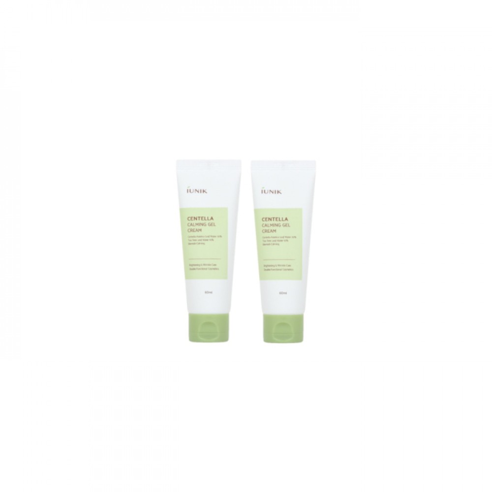 iUNIK - Centella Calming Gel Cream - 60ml (2ea) Set