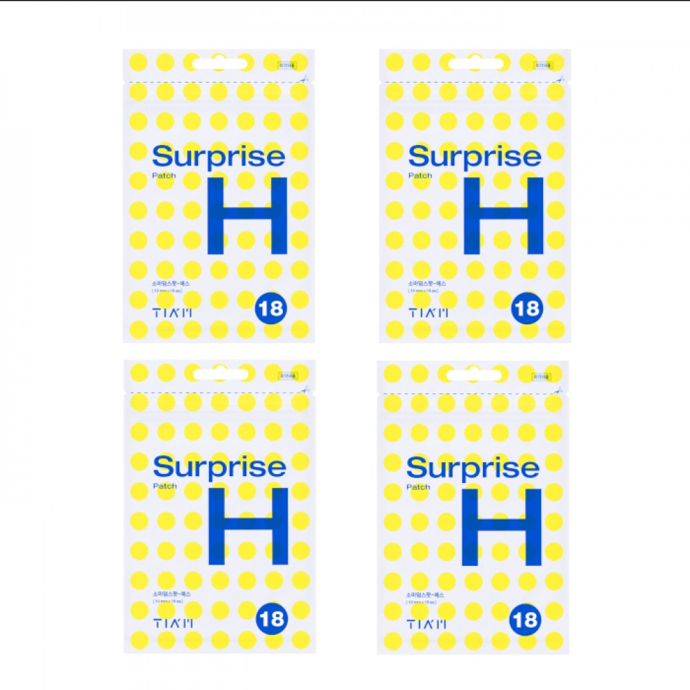 TIA'M - Surprise H Patch - 10mm*18ea (4ea) Set