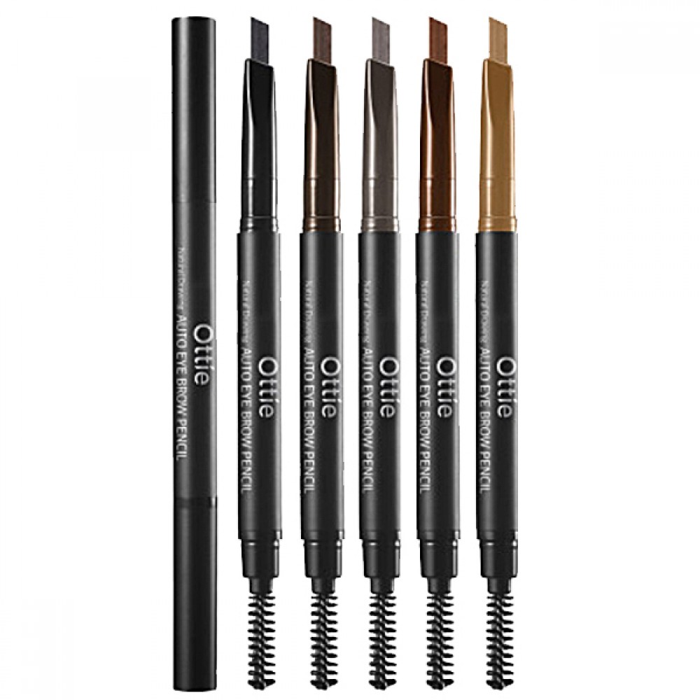 Ottie - Natural Drawing Auto Eye Brow Pencil - 0.2g