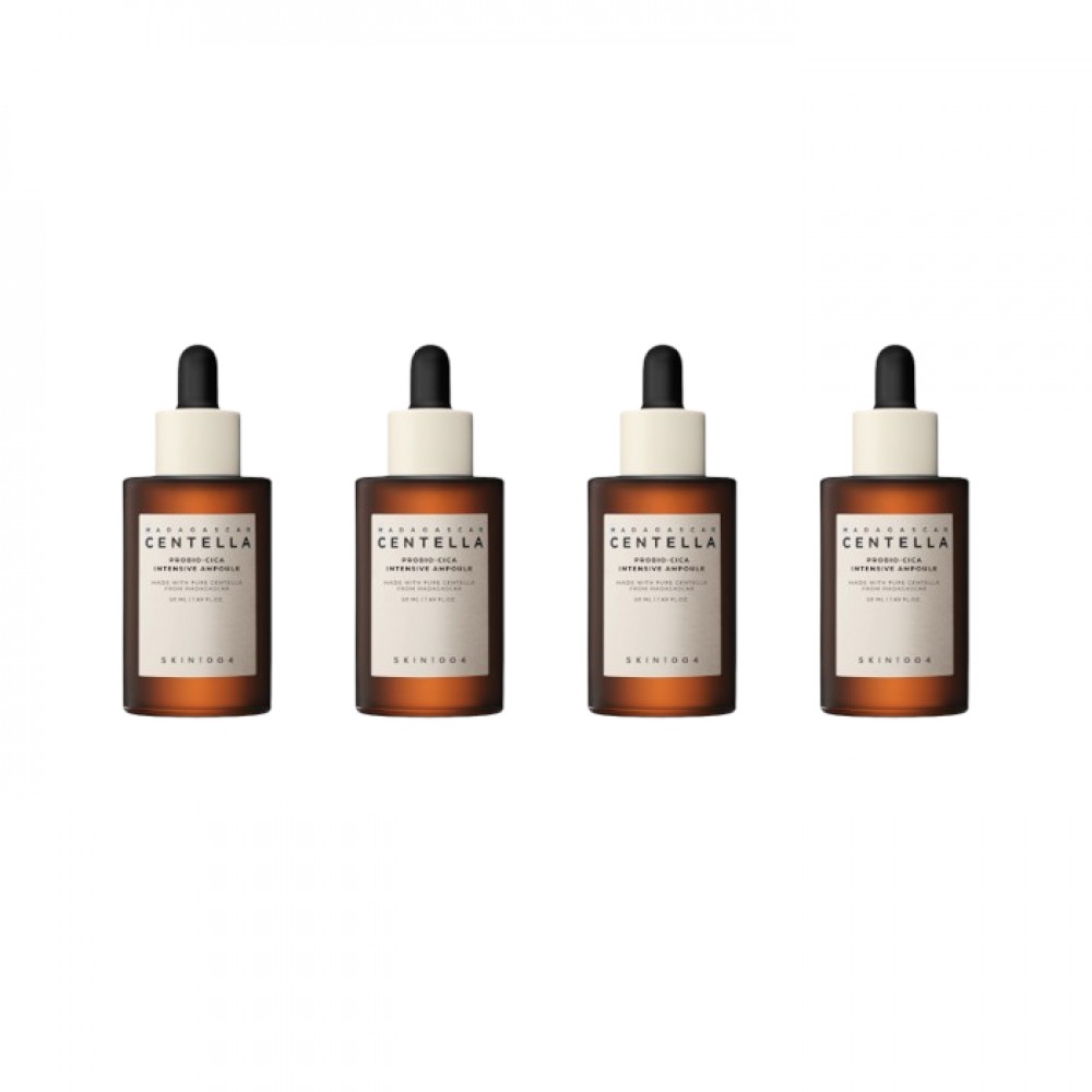 SKIN1004 - Madagascar Centella Probio-Cica Intensive Ampoule - 50ml (4ea) Set