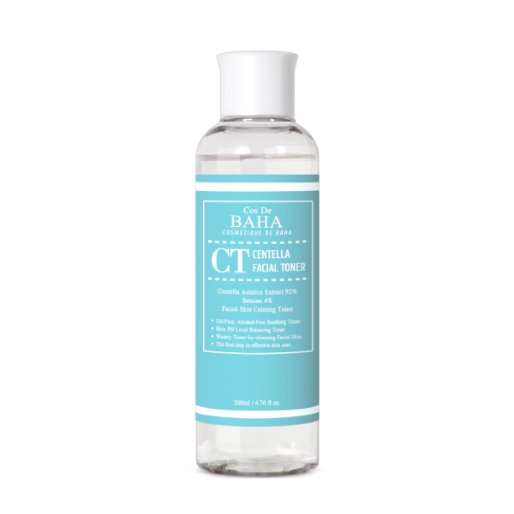 Cos De BAHA - Centella Facial Toner (CT) - 200ml