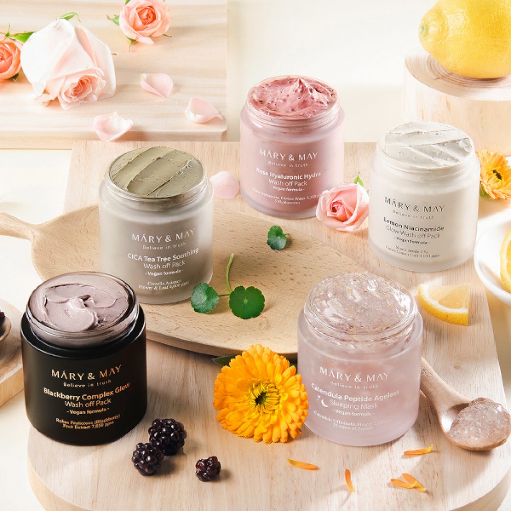 Mary&May - Calendula Peptide Ageless Sleeping Mask - 110g