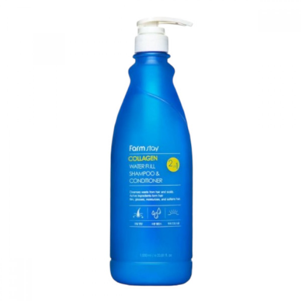 Farm Stay - Collagen Water Full Shampoo & Conditioner - 530ml
