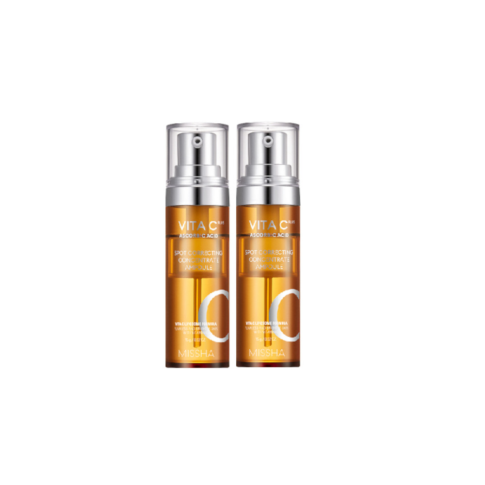 MISSHA - Vita C Plus Spot Correcting Concentrate Ampoule - 15g (2ea) Set