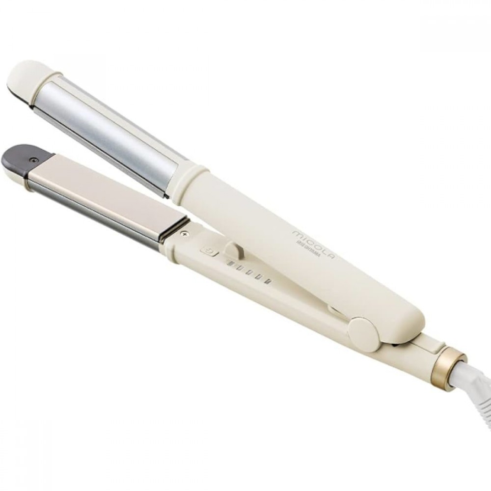 Iris Ohyama - Micola Straightening Iron Double-Sided Plate HIR-MS201-W 100-240V - 1pc