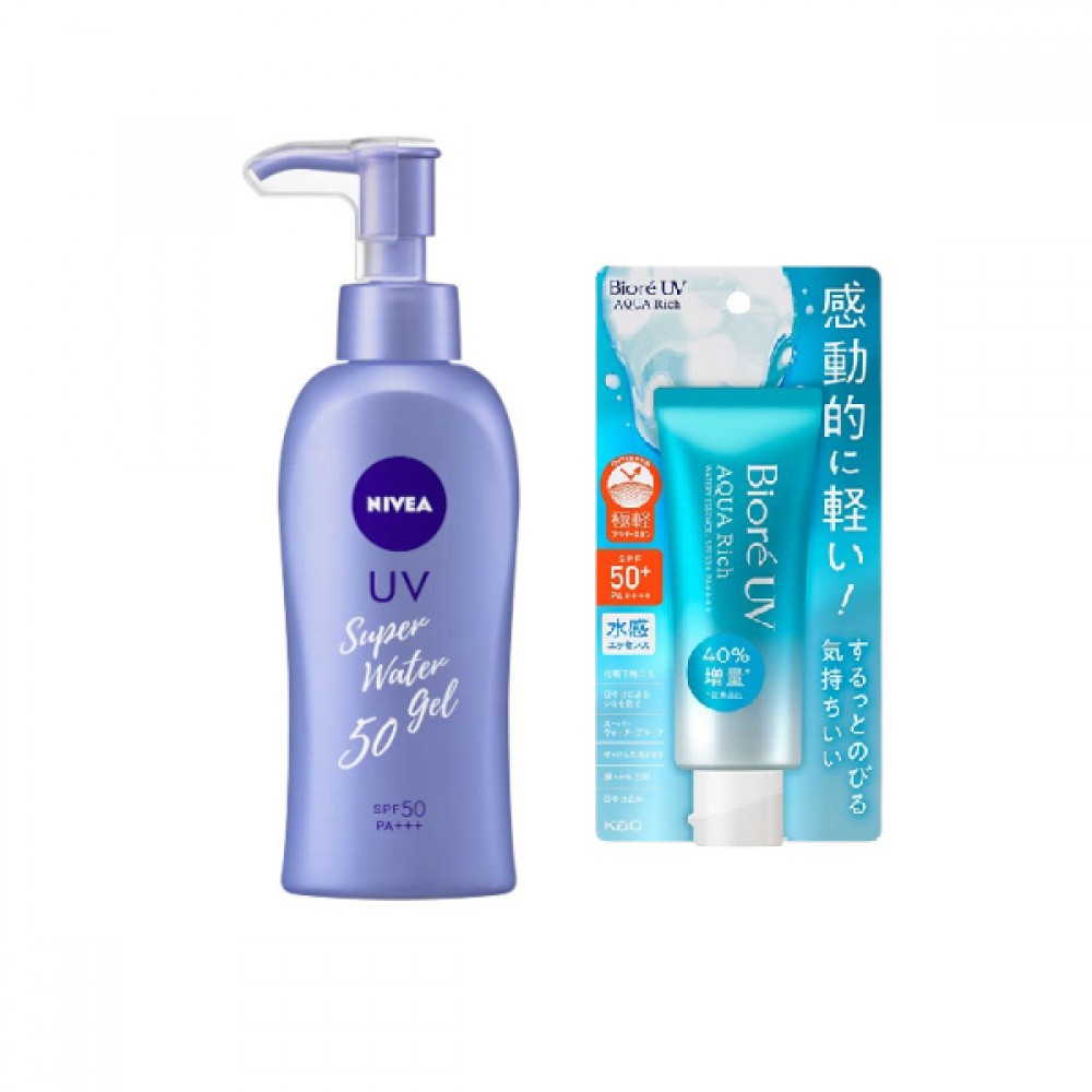 Kao X NIVEA Japan Sun Care Set