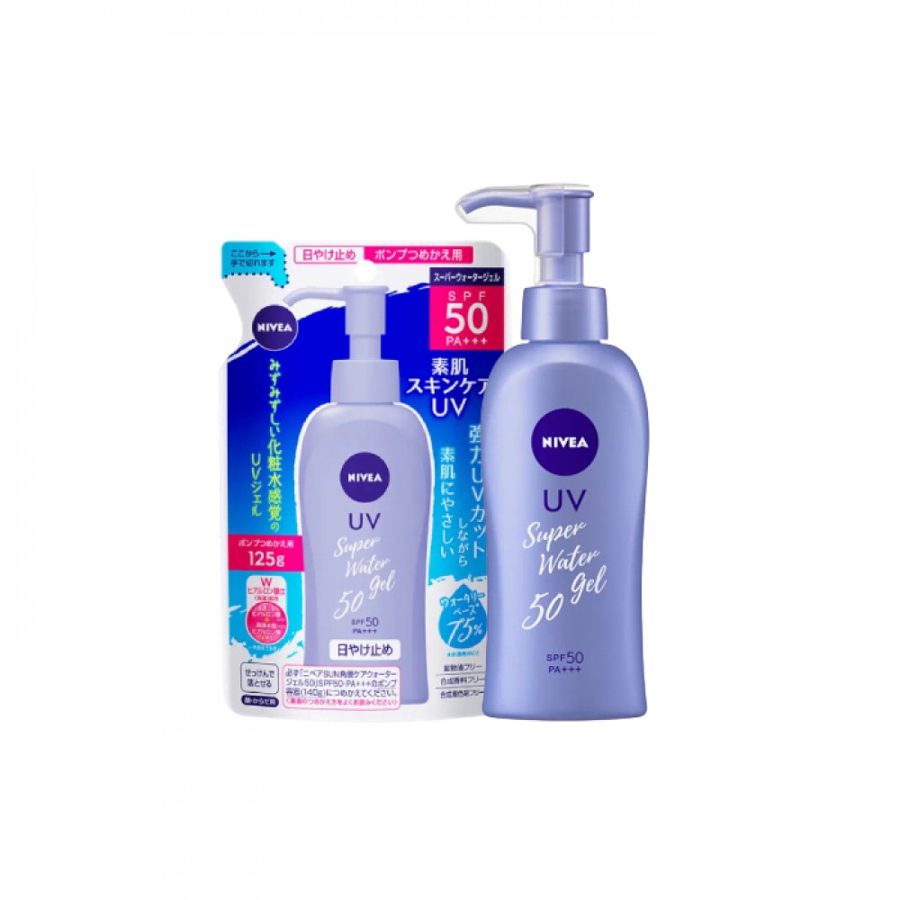 NIVEA Japan - UV Super Water Gel SPF50 PA+++ Set