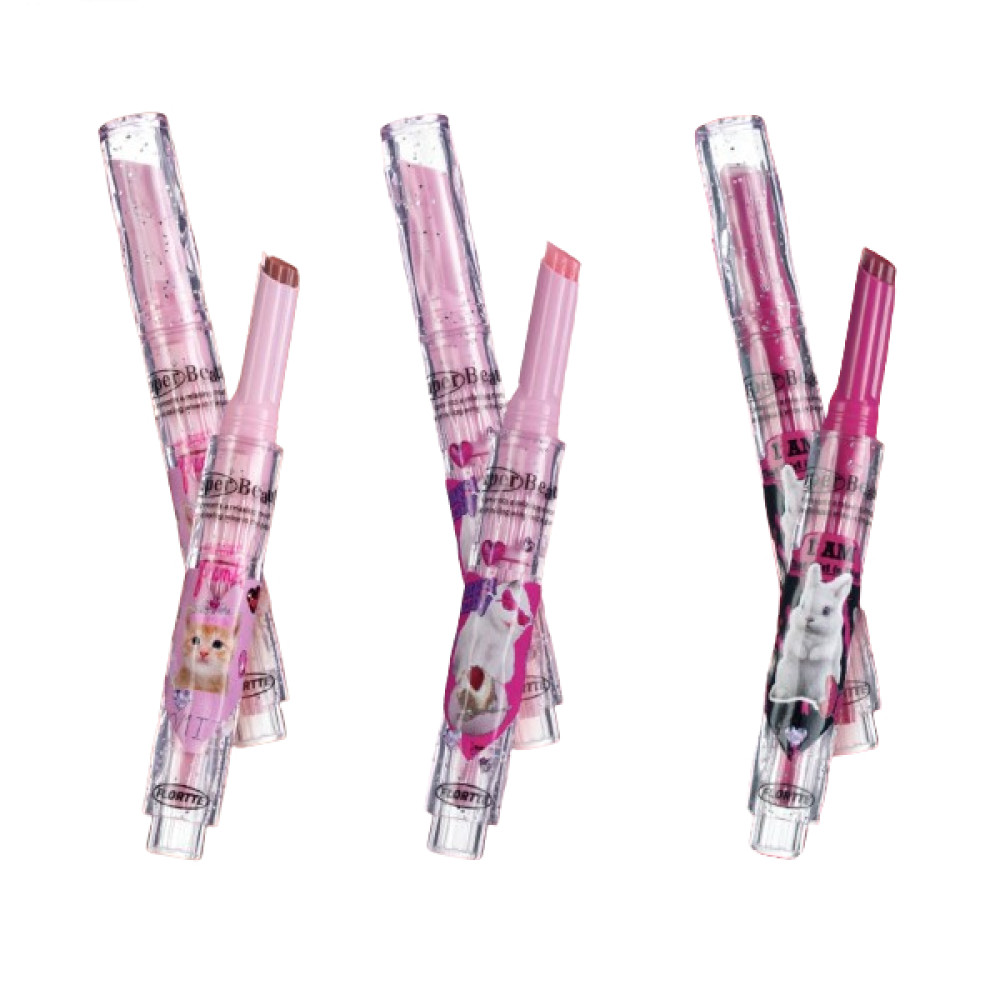 Flortte - Special Edition Heart-shaped Lipstick - 1.5g