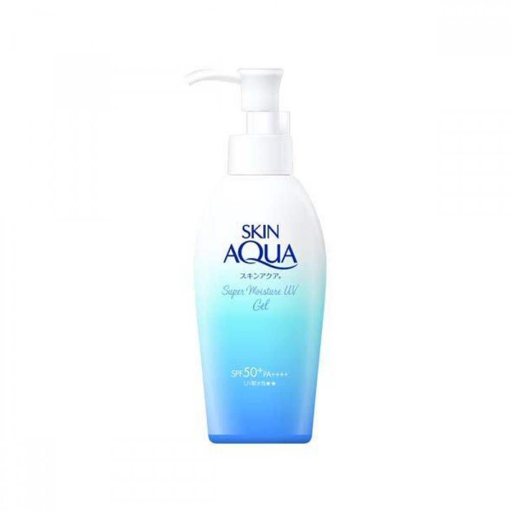 Rohto Mentholatum - Skin Aqua Sunscreen Super Moisture Gel Pump SPF50+ PA++++ - 140g