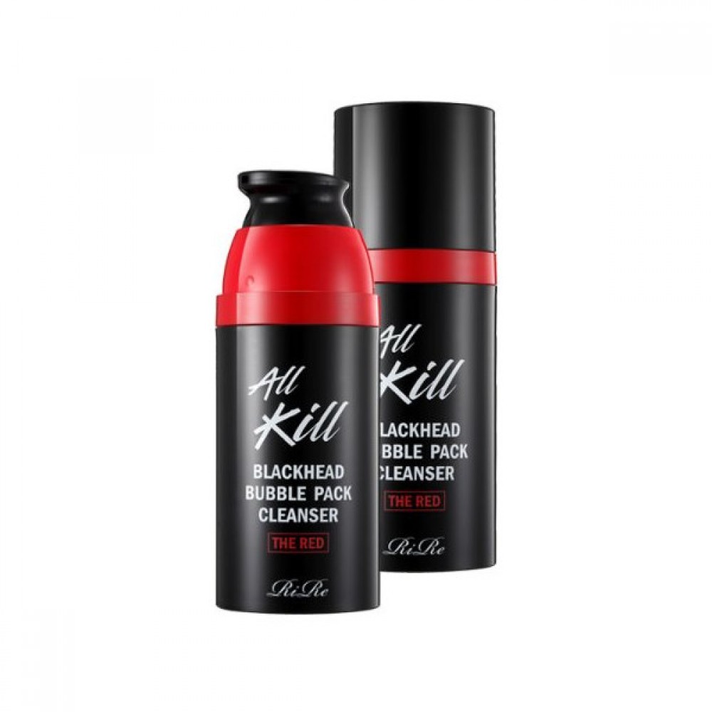 RiRe - All Kill Blackhead Bubble Pack Cleanser The Red - 50ml
