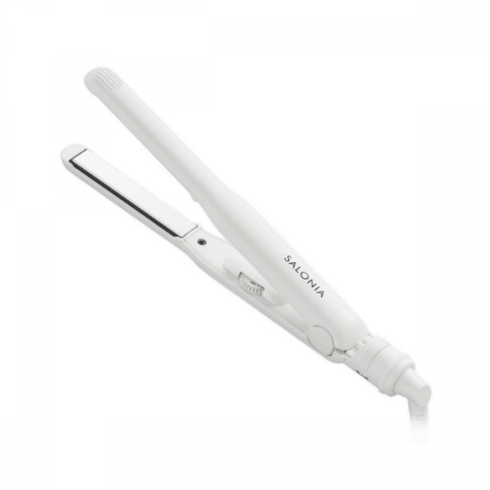 SALONIA - Double ION Straight Iron (Detail Plate) (110V - 240V) - 1pc