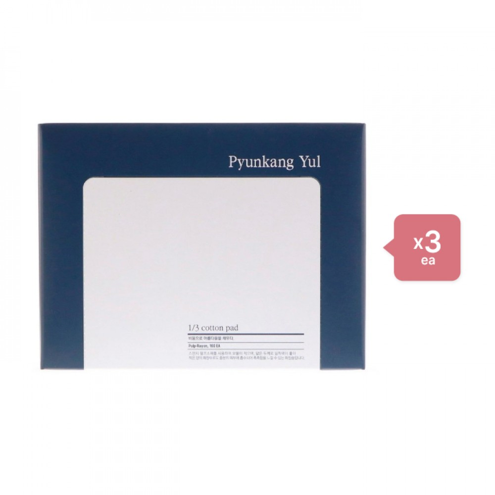 Pyunkang Yul 1/3 Cotton Pad 160pcs (3ea) Set
