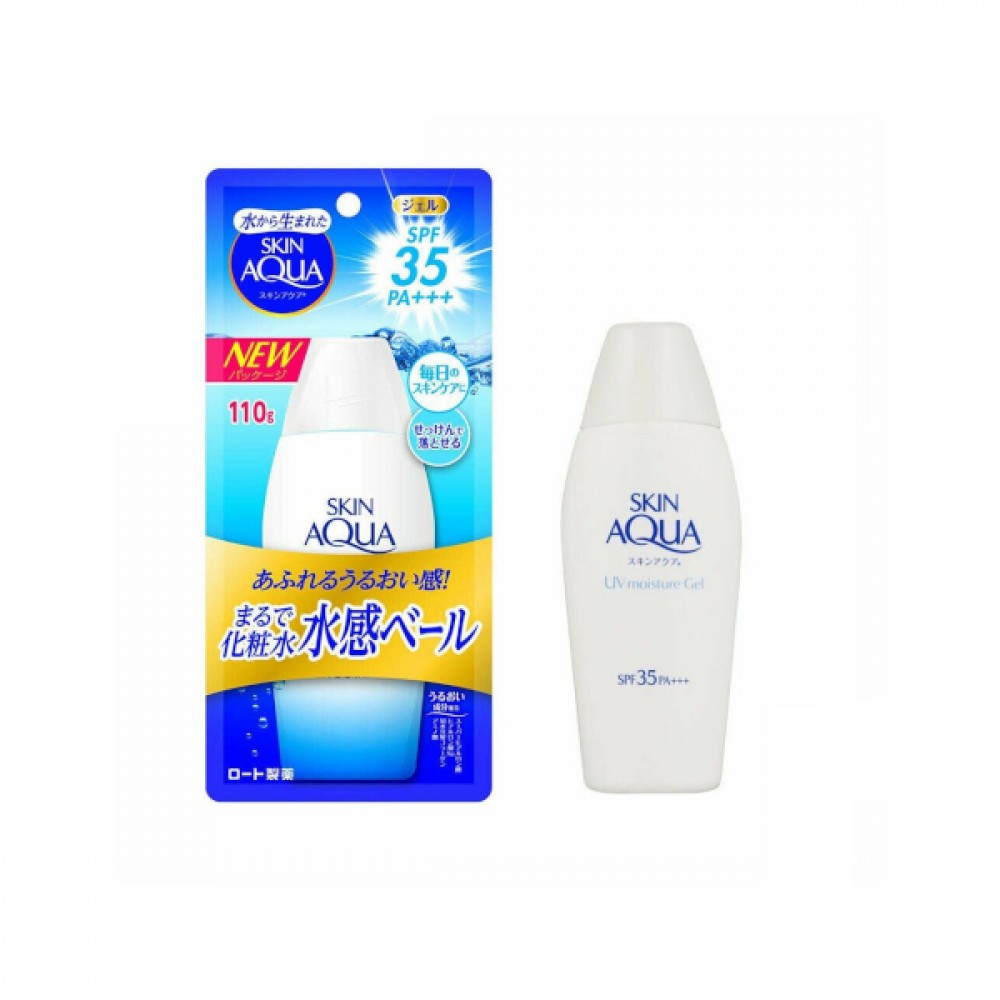 Rohto Mentholatum - Skin Aqua Moisture Gel Sunscreen SPF35 / PA+++ - 110g