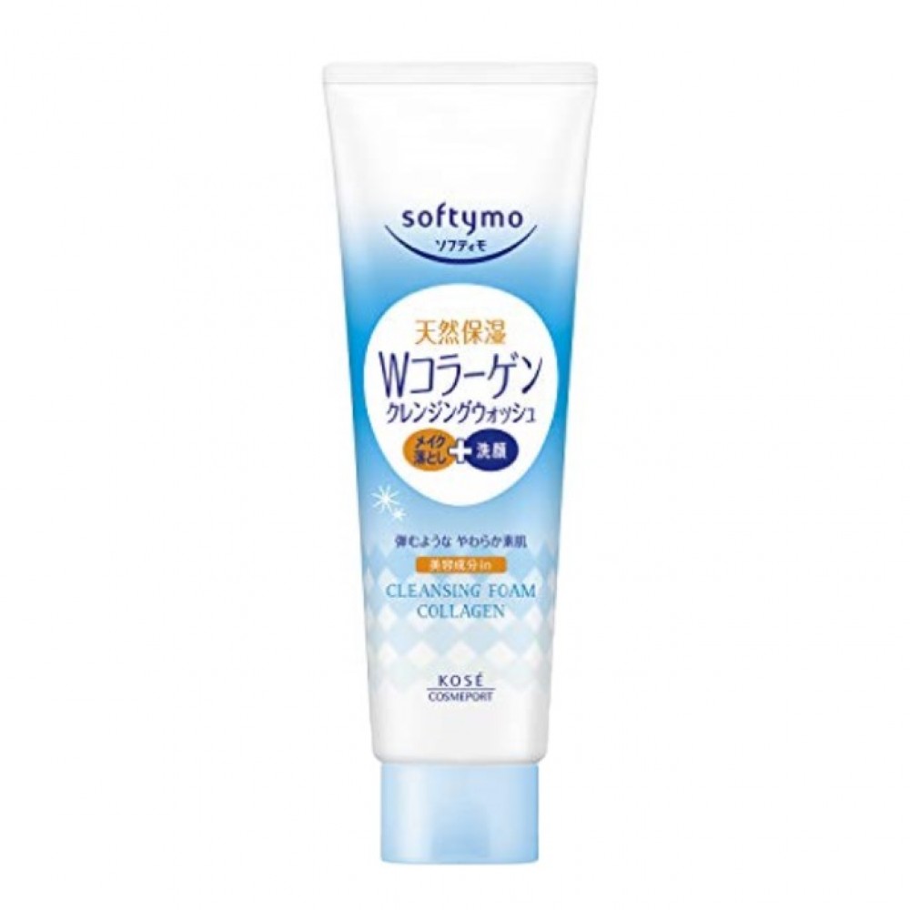 Kose - Softymo W Collagen Cleansing Foam - 190g