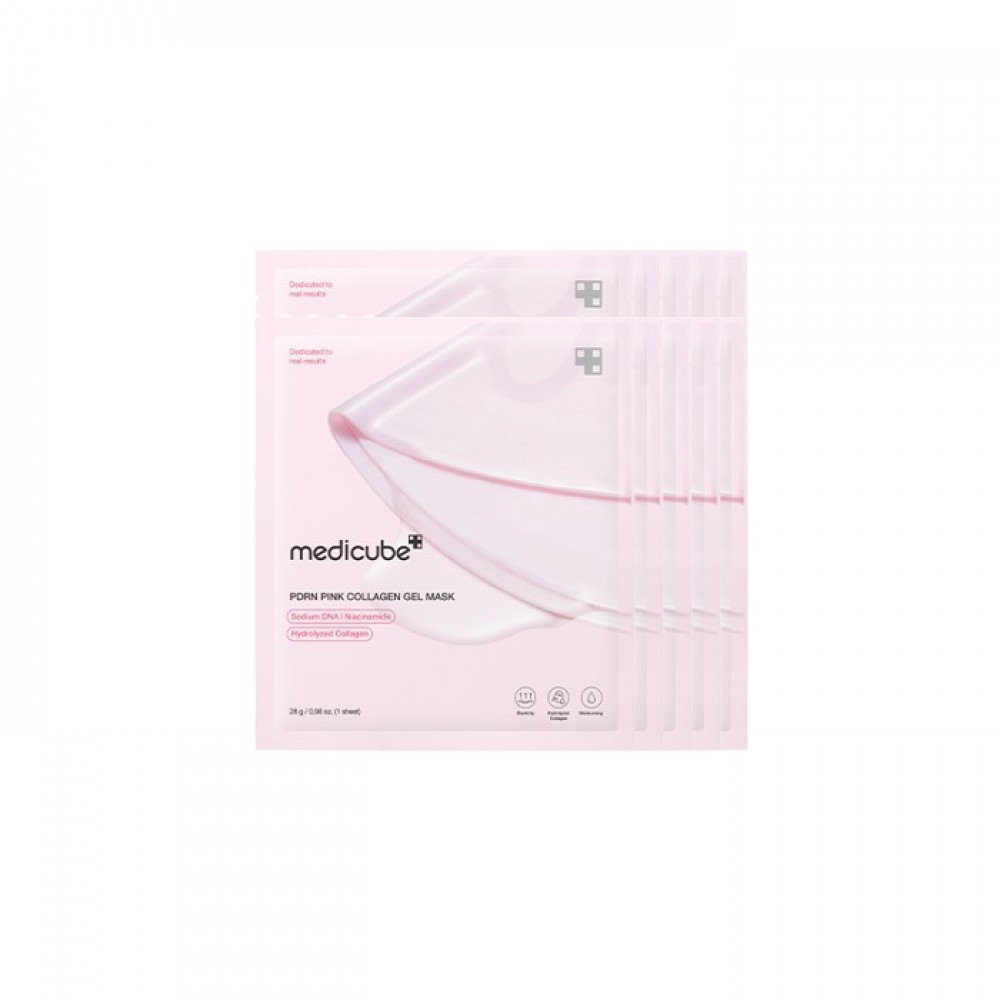 medicube - PDRN Pink Collagen Gel Mask - 28g (10ea) Set